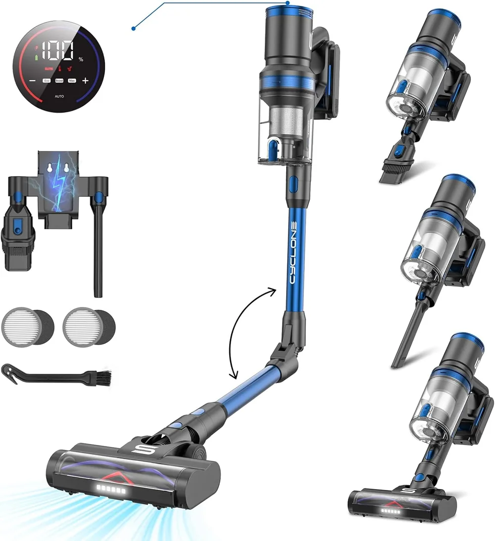 Aspirateur Vistefly V12 Flex avec ses accessoires