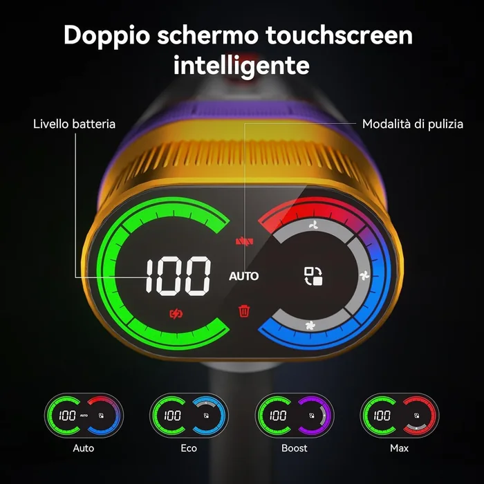 Doppio schermo touchscreen intelligente del Vistefly V15 Ultra