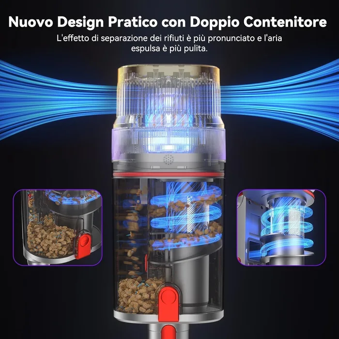 Nuovo design pratico con doppio contenitore del Vistefly V15 Ultra