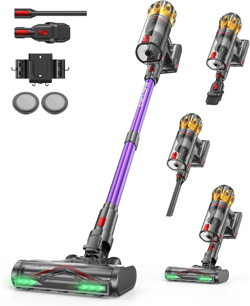 Aspirapolvere Vistefly V16 con i suoi accessori